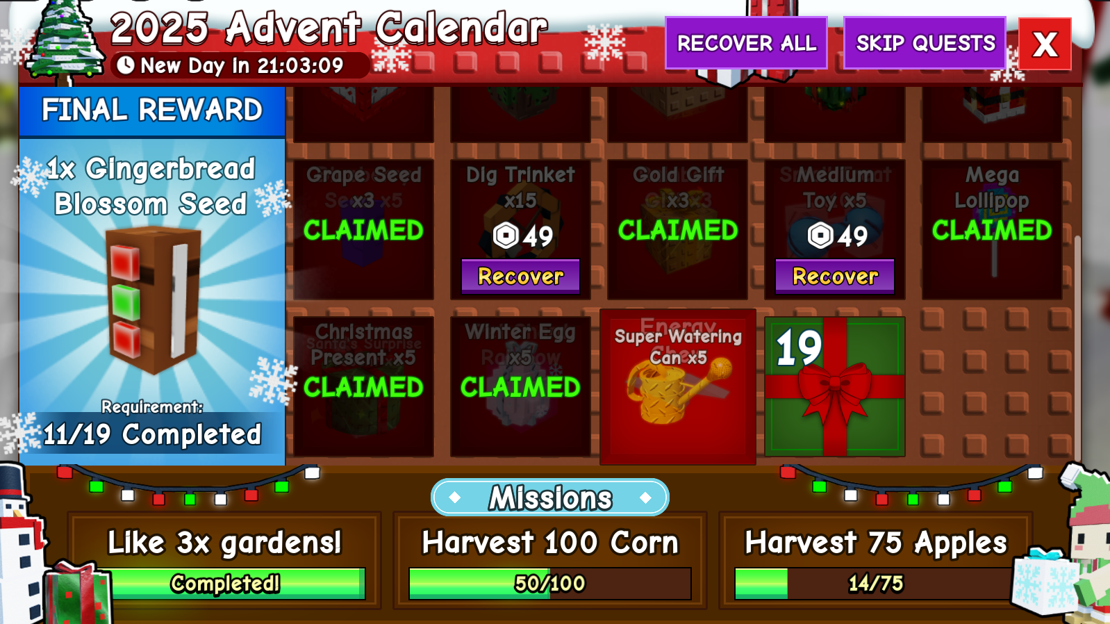Grow a Garden 🎁🎅CHRISTMAS PART 3🎅🎁 Event Guides - Image 26
