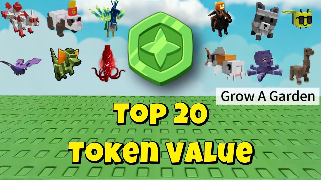 Top 20 MostTraded Pets in Grow a Garden A Comprehensive