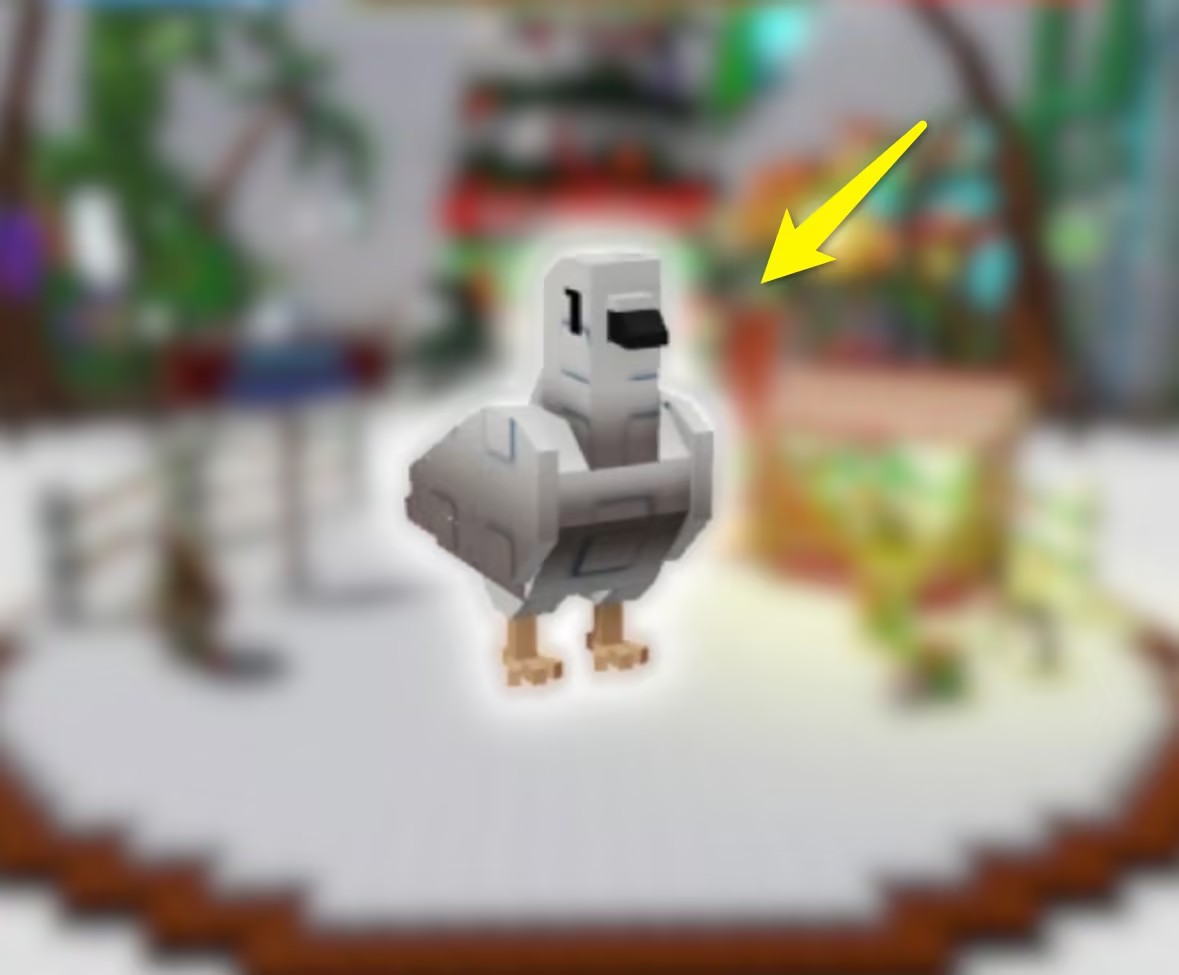 3. Equip the bird pets in Grow a Garden