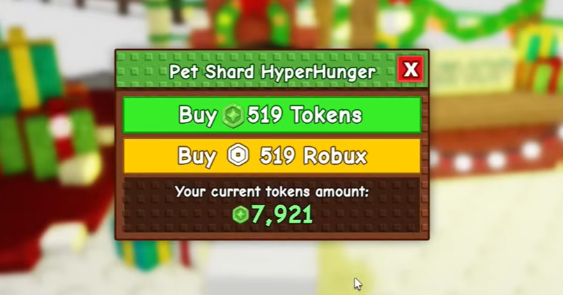 1. Pet Mutation Shard: HyperHunger