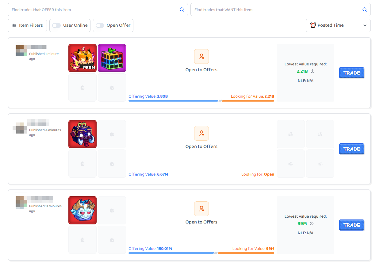 blox fruits trading