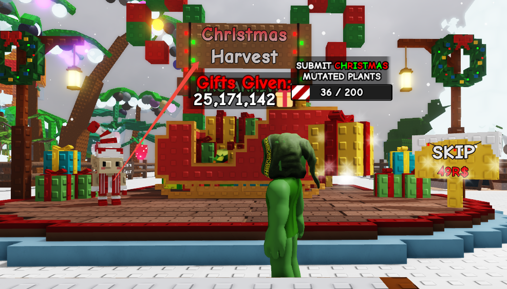 grow a garden christmas harvest